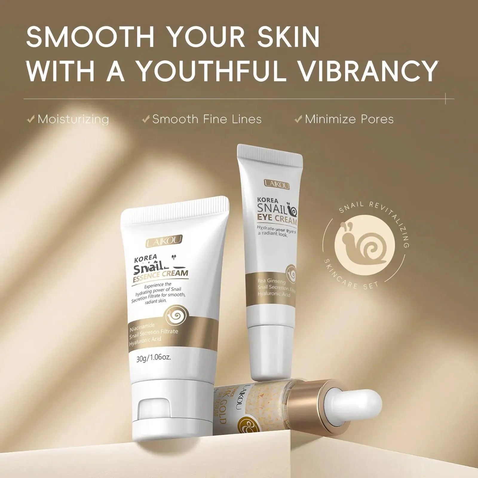 Zestaw serum, kremu pod oczy i – Luxury Skincare Line recenzja i cena