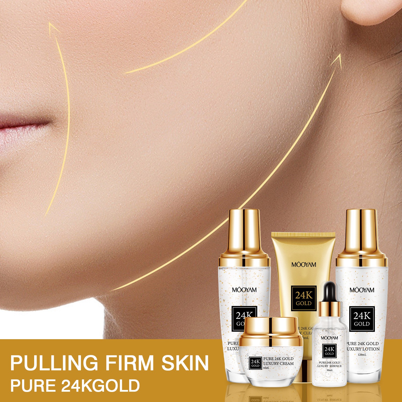 Złoty zestaw 24K LUXURY nawilż – Luxury Skincare Line recenzja i cena