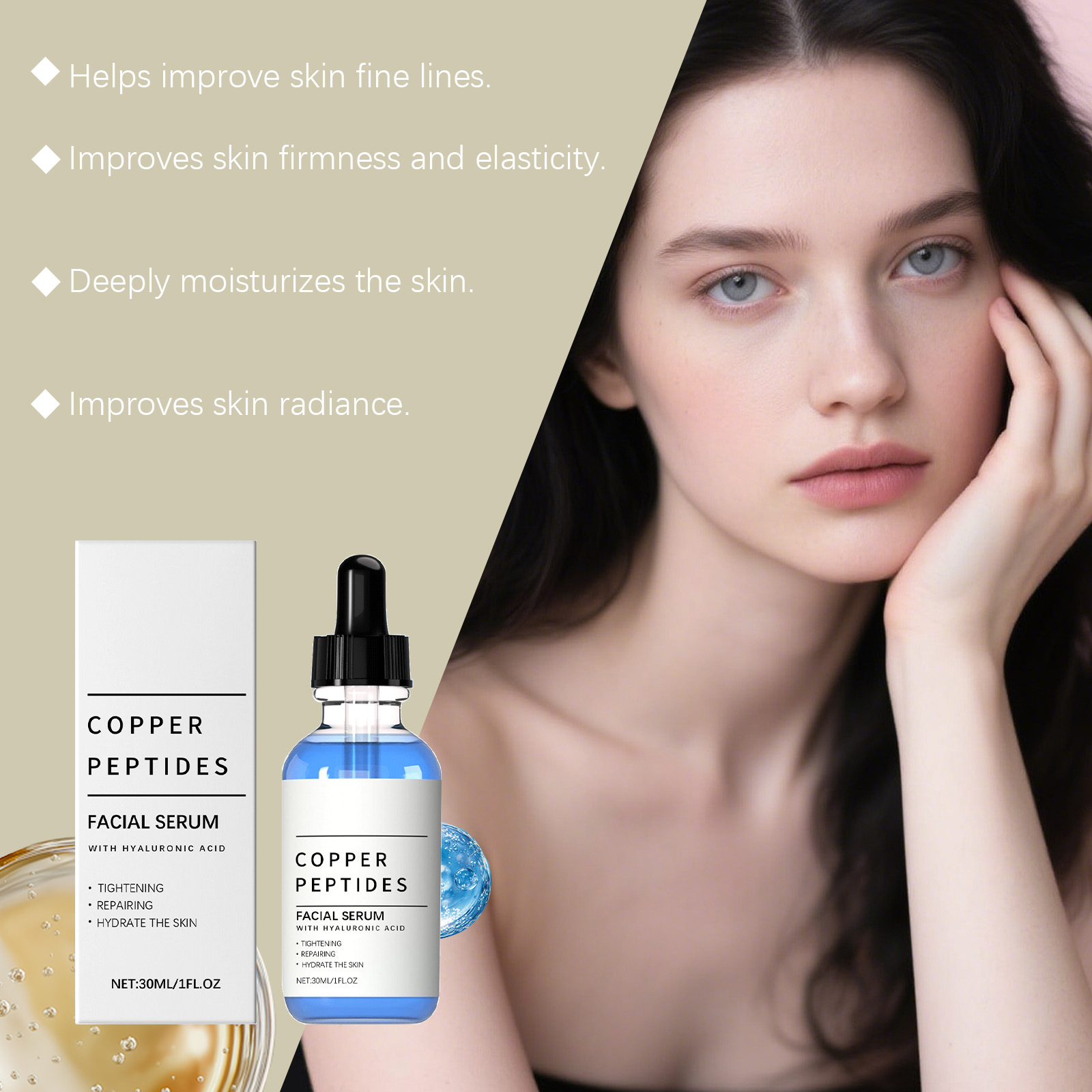 Miedziano-Tytanowe Serum z Kwa – Luxury Skincare Brands recenzja i cena