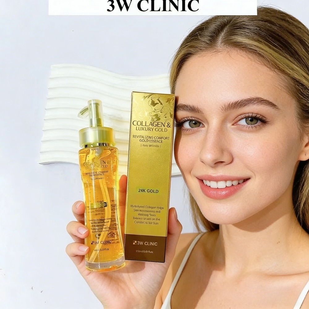 3WCLINIC Collagen & Luxury Gol – Luxury Skincare Korea recenzja i cena