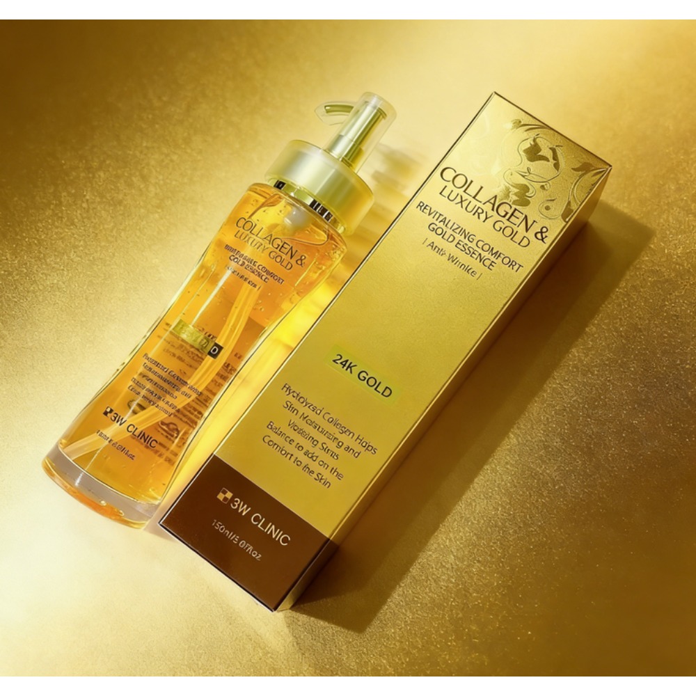 3WCLINIC Collagen & Luxury Gol – Luxury Skincare Korea recenzja i cena