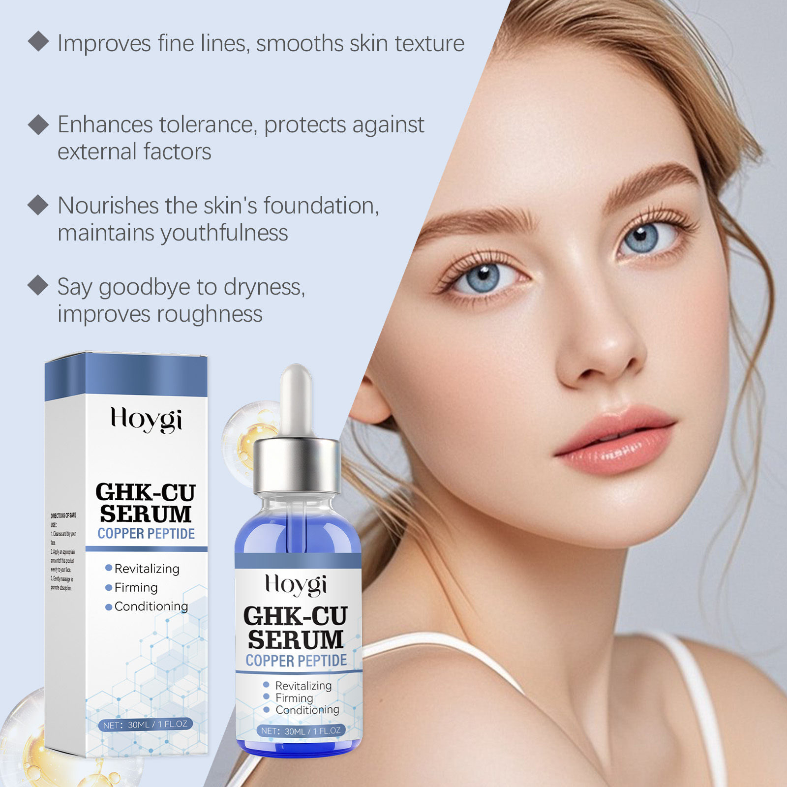 30ml Serum z Peptydami Miedzio – Luxury Skincare Brands recenzja i cena